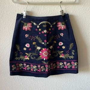 Spring/Summer Skirt - Navy and Pink Harper Heritage Sz. Large